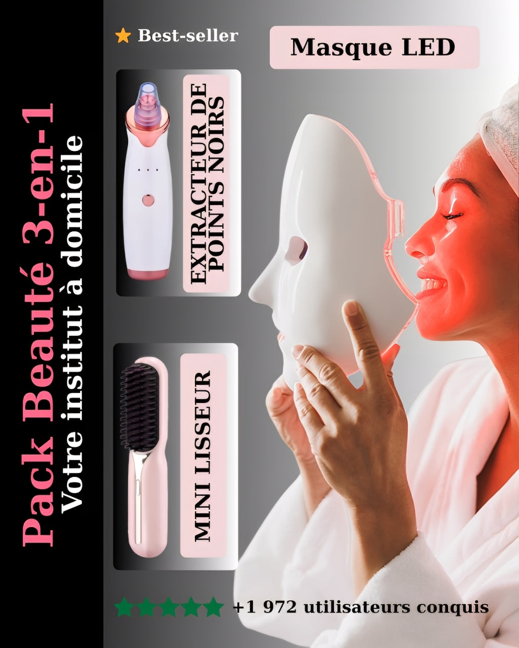 Pack beauté 3 en 1