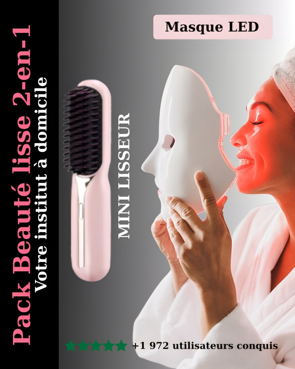 Pack beauté Lisse 2 en 1