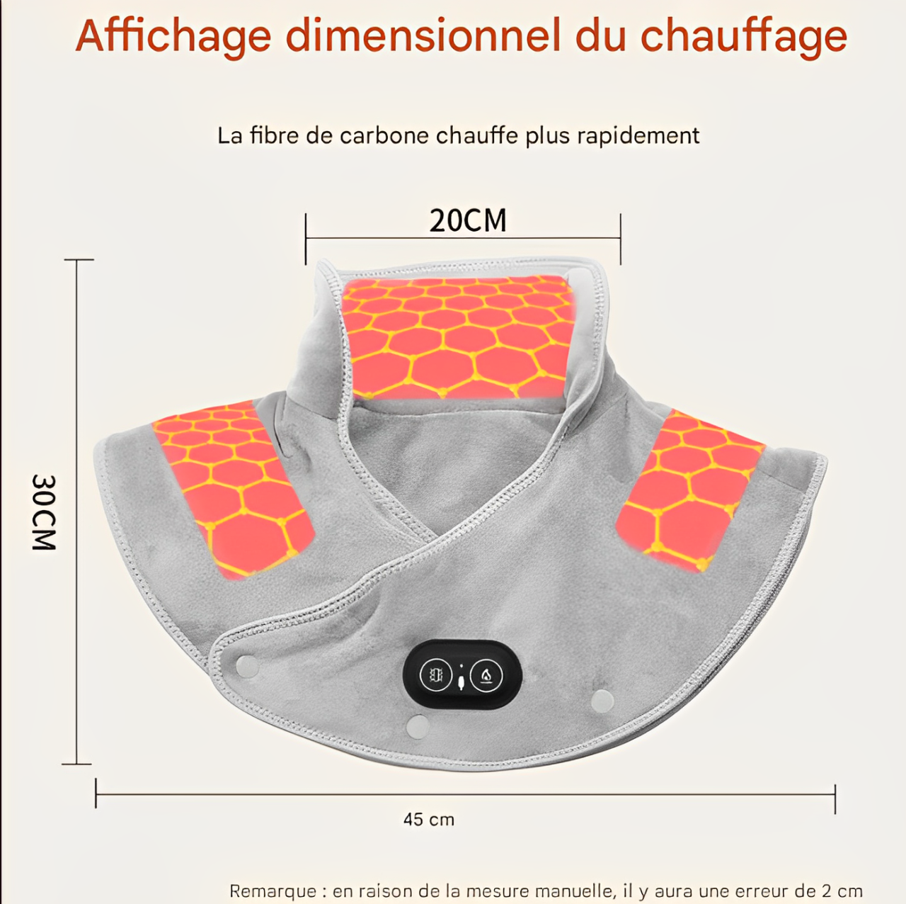 Coussin chauffant, chaleur douce, sérénité totale