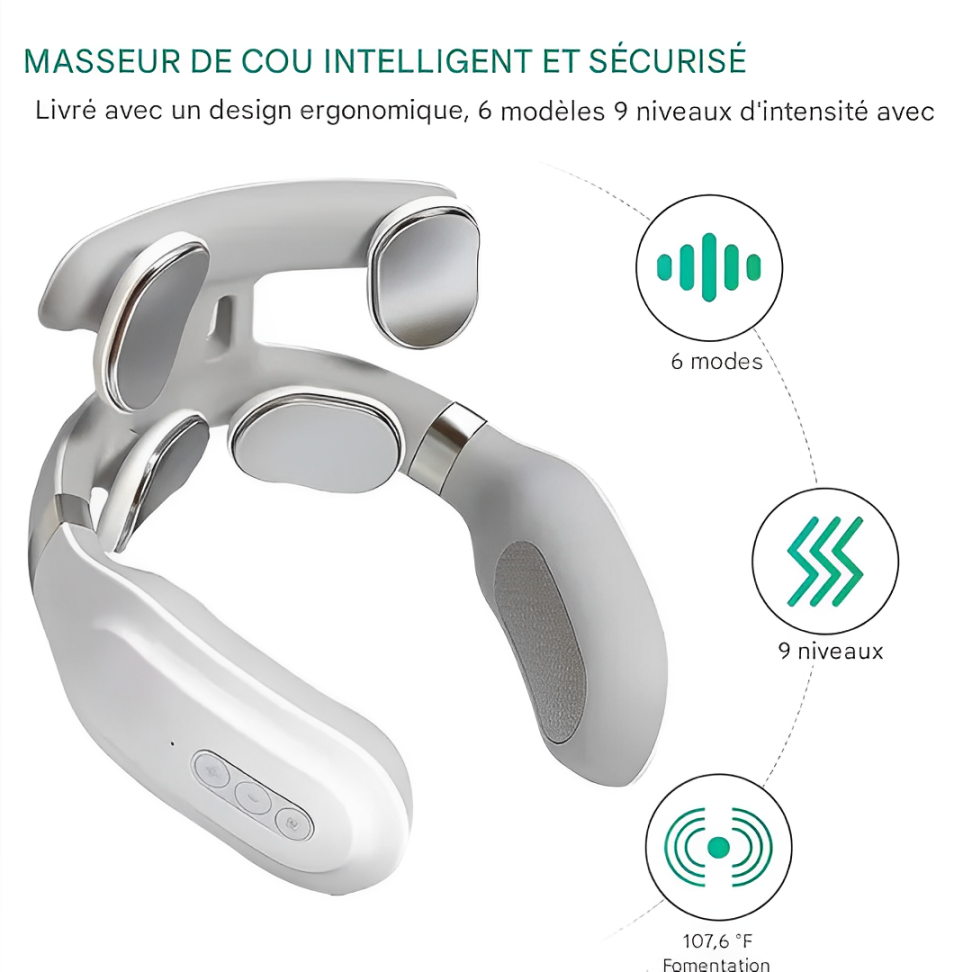 Masseur Cervical Intelligent : Détendez-vous en un instant